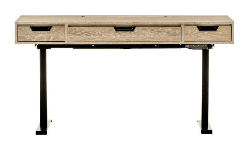 Harper Point Khaki Adjustable Desk